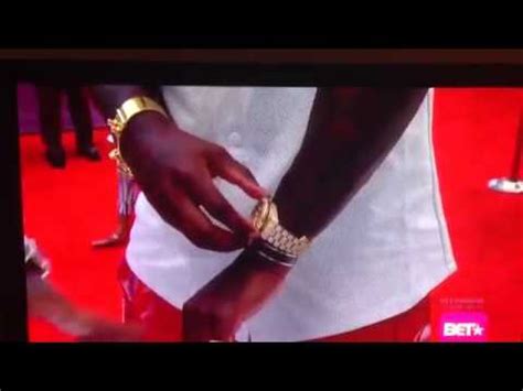 Ace Hood's Fake Bezel Rolex Falls Apart at the BET Awards